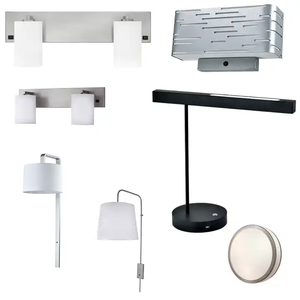 Lampare comodino illuminazione da parete lampada da parete camera Hotel Headboard applique lampada da parete con USB e <span class=keywords><strong>presa</strong></span> - Product Image 1