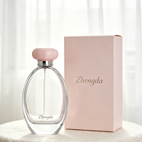 Flacon de parfum personnalisé Iceberg 100 ml, fond épais, vaporisateur de luxe, MOQ 100 pièces