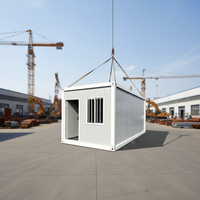 Maison conteneur détachable en gros, mini-cabane préfabriquée, maison mobile, bureau industriel en kit prêt à expédier