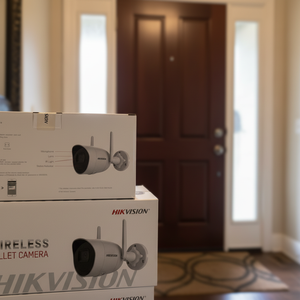 ฮิควิชั่น DS-2CV2041G2-IDW 4MP EXIR กล้องไวไฟ 2 ทางเสียง IP66 กล้องรักษาความปลอดภัยกลางแจ้ง - Product Image 2