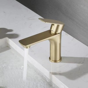 Grifo de Lavabo de Baño de Acero Inoxidable con Núcleo de Válvula Cerámica Universal Frío y Caliente, Diseño Moderno, Simple e Innovador - Product Image 3