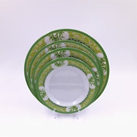 Assiettes Rondes de 11 Pouces en Mélamine Sans BPA pour le Dîner – Fabrication Chinoise