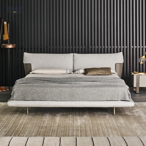 Letto Imbottito Wingear |   Letto Moderno di Lusso con Testiera Alata |   Mobili EKAR - Product Image 5