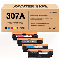 Cartouche de toner CE740A CE741A CE742A CE743A compatible avec les imprimantes couleur professionnelles CP5225 CP5225n CP5225dn CP5220