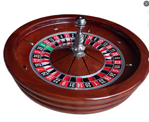 Ruedas de <span class=keywords><strong>Ruleta</strong></span> de Cuero de Primera Calidad para Casino, 32 Pulgadas, Madera Maciza de Alta Calidad para Casino Profesional, con Bola de <span class=keywords><strong>Ruleta</strong></span> Gratis - Product Image 5