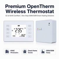 Thermostat intelligent sans fil OpenTherm programmable pour chaudière à gaz, contrôleur de chauffage, contrôle de la température ambiante, économie d'énergie, CVC