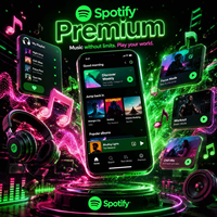 Cuenta Familiar Premium de Spotify por un Año, Activación Rápida, Disfruta de tu Vida Musical