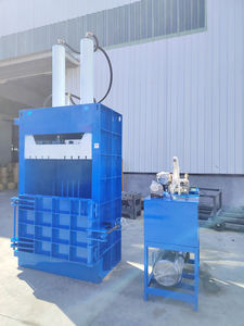 פסולת נייר גרוטאות קרטון יכול להתערבל מכונת לחץ בלר מחיר מכונת דחיסה פלסטיק אלומיניום יכול דחיסה - Product Image 4