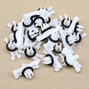 Clip de fixation de gouttière de toit de voiture Shuangxuan 51138204858, attache en plastique pour BMW Série 3 E46 - Product Image 4