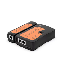 Testeur de câble Ethernet Lan Rj45 Testeur d'analyseur de réseau Cat5e Cat6 Outil Rj45 Testeur de traqueur de câble