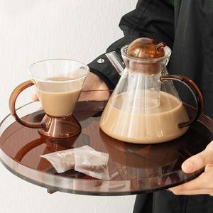 Support de plateau de piédestal en acrylique pour comptoir de <span class=keywords><strong>cuisine</strong></span> de salle de bain, base d'affichage transparente Home <span class=keywords><strong>Deco</strong></span> - Product Image 2