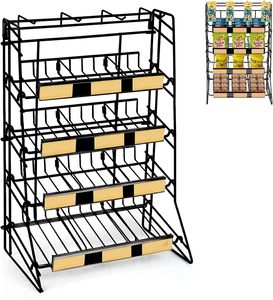 Rak <span class=keywords><strong>Display</strong></span> permen karet meja kawat logam 4 tingkat toko ritel - Product Image 1