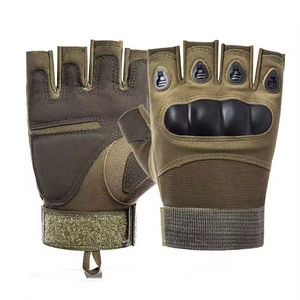 Guantes Unisex de Poliéster Transpirable de Medio Dedo para Caza, Tiro, Equitación y Senderismo al Aire Libre - Protección para Todas las Estaciones - Product Image 6