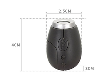 Mini reloj de proyección, reloj linterna con cordón, llavero de plástico, proyector de reloj