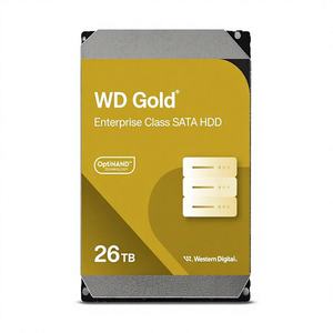 Disco Duro Interno Western Digital <span class=keywords><strong>WD</strong></span> Gold Enterprise Class SATA de 26 <span class=keywords><strong>TB</strong></span>, 7200 RPM, SATA 6 Gb/s, 512 MB de Caché, 3.5'', WD261KRYZ - Product Image 1