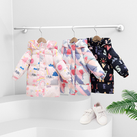 Nouveau design filles vers le bas manteau 2023 hiver enfants mi-longueur enfants vêtements garçons et filles doudounes pour enfant