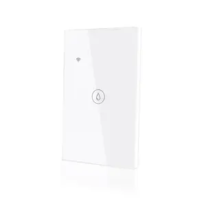 US Standard American Standard APP Remote Control Voice Control 20 A WiFi Smart Touch Switch Water Heater Switch