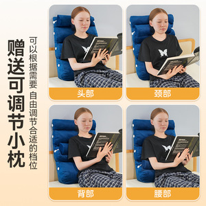 Li Ke anti-backflow slope pillow, bed backrest pillow <b>for</b> the elderly and pregnant women, bed rest pillow <b>for</b> prolonged lying - Product Image 3