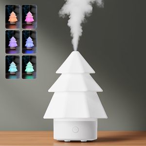 Christmas Tree Essential <b>Oil</b> <b>Diffuser</b> LED Ambient Light Creative Christmas Gift Decoration - Product Image 1