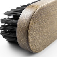 Pinceau LB-002 à manche en bois naturel/noir mat – Zone de poils de 3 pouces, longueur des poils de 0,8 pouce, technologie de tuftage percée pour voiture