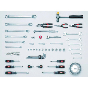 Ktc 46 Piece Tool Kit <b>Set</b> Sk3540bx 1/2 In Socket Drive Hand Operated Auto Repair Tools S2 Steel Electrophoresis Finish - Product Image 2