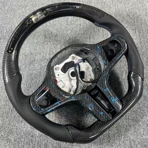 LED-Lenkrad für BMW G20 G87 <span class=keywords><strong>M2</strong></span> G22 G26 G30 G80 M3 G32 G82 M4 F90 M5 M8 Upgrade Echtes Carbon-Faser-Lenkrad - Product Image 2