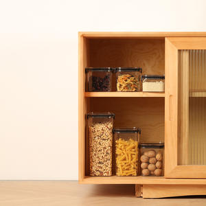 Bocaux en plastique pour aliments secs, récipients de céréales, verrouillage à 2 côtés, faciles à sceller, pour garder la fraîcheur longtemps - Product Image 3