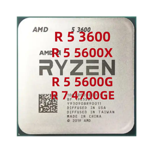 ซีพียูราคาประหยัดคุณภาพดี R5 3600 5600X 5600G R7 4700GE สำหรับคอมพิวเตอร์เล่นเกม AMD R 5 3600 AMD R 5 3600 - Product Image 1