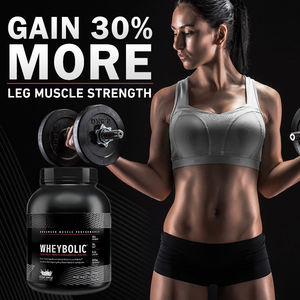 Poudre de protéines de lactosérum 100% pure, fabrication directe en usine OEM, logo personnalisé, croissance musculaire pour adultes, douceur naturelle, <span class=keywords><strong>sans</strong></span> additifs artificiels - Product Image 2