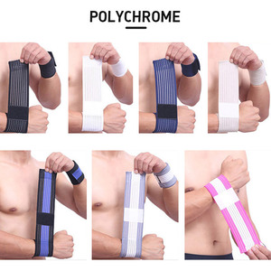ที่รัดข้อศอกสำหรับยกน้ำหนักปรับได้ระบายอากาศได้ดี - Product Image 6