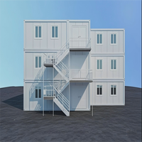 Bâtiment de magasin de détail en conteneur modulaire préfabriqué Maison en conteneur pour centre commercial Maison