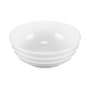 Juego de cuencos de melamina blancos, 6 uds., para sopa de fideos, uso comercial, color sólido, H1582 - Product Image 5