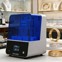 Imprimante 3D NOVA3D pour modèles en cire moulable, adaptée aux bracelets et bagues en filigrane d'or et d'argent, aux bijoux irréguliers et aux modèles de studio.
