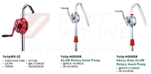 Pompes manuelles portables à tambour rotatif en métal pour transfert de carburant diesel, <span class=keywords><strong>pompe</strong></span> à baril d'huile de 1 pouce, <span class=keywords><strong>pompe</strong></span> de transfert de carburant portable - Product Image 4