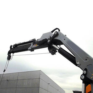 Gru marina galleggiante della nave 8 Ton telescopica Marine Deck Crane prezzo - Product Image 1