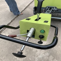 Rouleau compresseur vibrant à double tambour SVH60, mini compresseur d'asphalte portatif avec moteur à essence, certifié CE