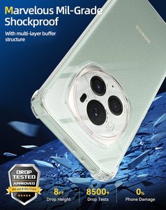 Funda de silicona suave para Huawei <span class=keywords><strong>Honor</strong></span> Magic7 Magic6 Magic5 <span class=keywords><strong>Magic4</strong></span> Magic 7 6 5 Pro Lite, carcasa delgada a prueba de golpes, funda trasera ultrafina - Product Image 2