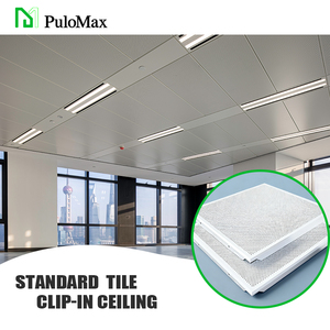 Tấm ốp trang trí hợp kim nhôm chất lượng cao 600x600, kim loại đục lỗ chéo, tấm trần lắp ráp bằng kẹp nhôm - Product Image 3