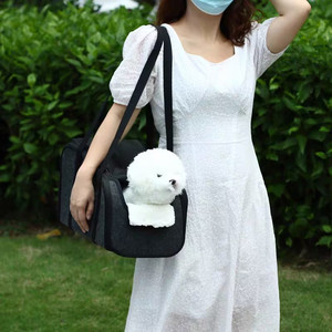 Asiento elevador portátil personalizado <span class=keywords><strong>para</strong></span> perros con correa de seguridad, bolsa de viaje <span class=keywords><strong>para</strong></span> perros, consola de <span class=keywords><strong>lona</strong></span> lavable <span class=keywords><strong>para</strong></span> coches, patrón sólido - Product Image 5