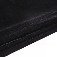 Tissu de velours micro tissé 100 % polyester 93D/48F sans élasthanne pour vêtements en soie, idéal pour les robes et abayas.