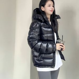 แจ็กเก็ตขนเป็ดหนาสำหรับผู้ชายแจ็คเก็ตขนเป็ดมีฮู้ดสำหรับฤดูหนาวกลางแจ้งสีพื้น - Product Image 5