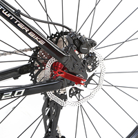 Karbon fiber dağ bisikletleri/29 inç bisiklet dağ bisikleti/24 hız dağ bisikleti büyük tekerlekler bicicleta aro 29