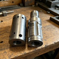 Piston et chemise de cylindre de marteau DTH haute précision 55A pour équipement de forage dans les applications minières
