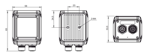 Capteur de vision industrielle IA AKUSENSE VDS20-BX0112-WD pour la détection de codes-barres, portée de détection de 100 à 1000 millimètres - Product Image 4