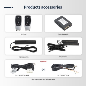 ชุดอุปกรณ์กุญแจอัจฉริยะ EASYGUARD PKE สำหรับรถเบนซ์ที่มีปุ่มสตาร์ทแบบกดติดเครื่องจากโรงงานและระบบปลดล็อคฝาท้าย - Product Image 2