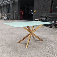 Patas de Mesa Araña con Estructura de Acero Inoxidable para Hoteles, Bodas, Eventos, Mesas de Comedor