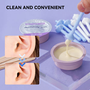 Kit de cire dépilatoire professionnel - OEM disponible pour le <span class=keywords><strong>nez</strong></span>, la barbe, les oreilles, hypoallergénique <span class=keywords><strong>et</strong></span> indolore - Product Image 5