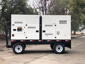 เครื่องกำเนิดไฟฟ้าดีเซลแบบสามเฟสชนิดโครงเปิดติดตั้งบนรถพ่วง ขนาด 5kva 10kva 25kva 30kva 50kva 60kva 800kva 1000kva สำหรับใช้งานแบบเงียบ - Product Image 1