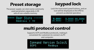MATRIX 200W 80V 10A Alimentation DC réglable de haute précision à haute performance pour la maintenance électronique - Product Image 5