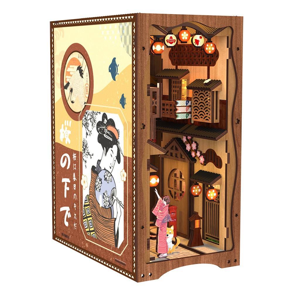 Under the cherry blossom tree